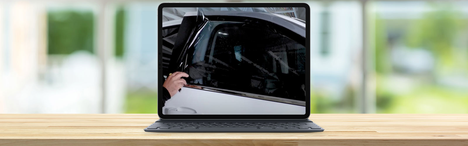 Gila auto film install video on personal device 